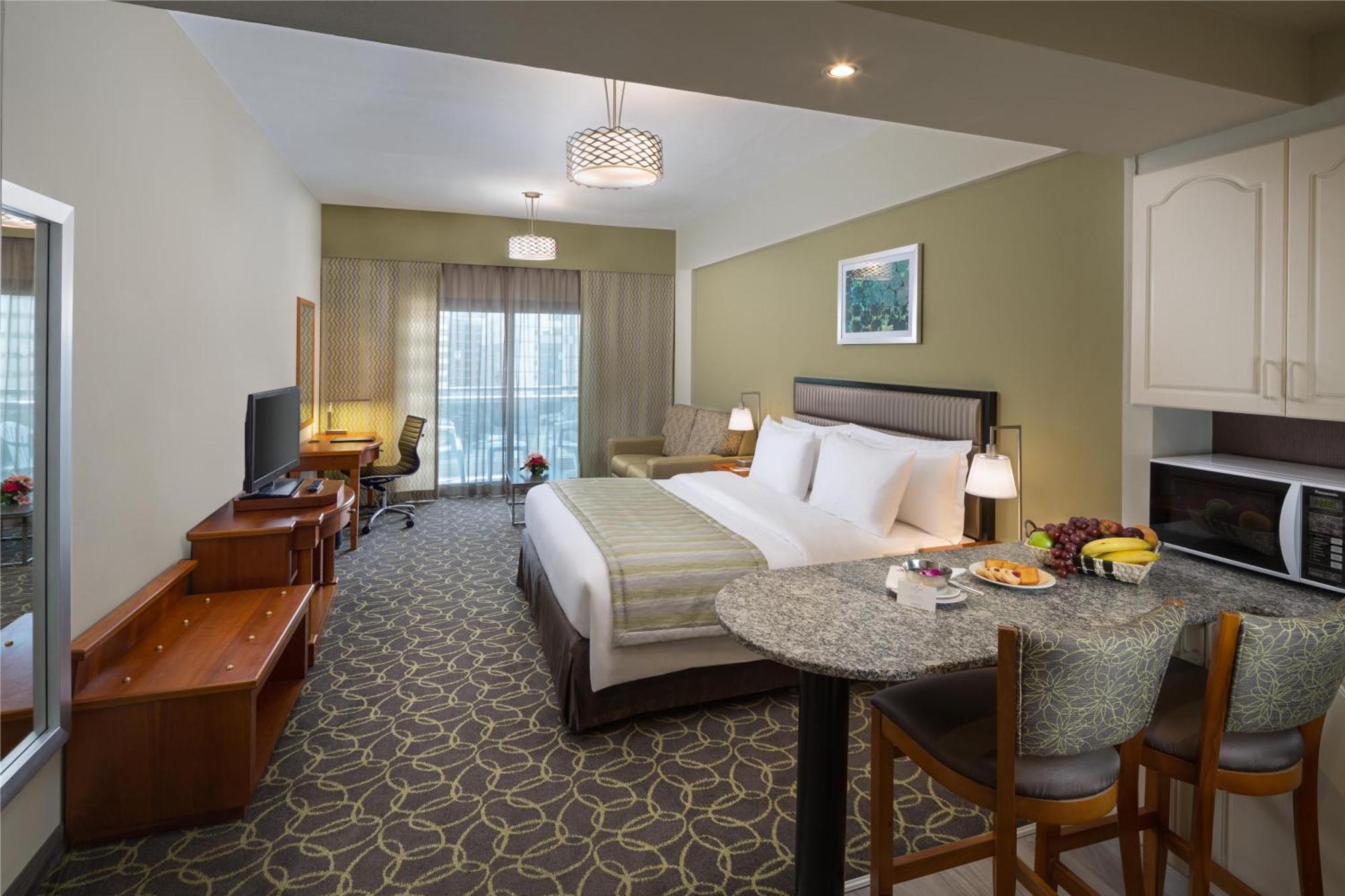 Executive Studio with Balcony - 20% Discount on Food, Beverages and Laundry. 10am Early Check-In and 2pm Late Check-Out (Subject to Availability)